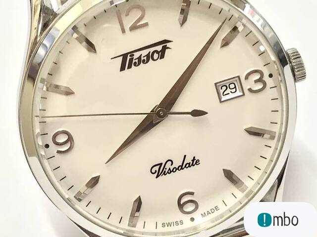 TISSOT Heritage Visodate T11841036 Zegarek męski 40mm BRANSOLETA jak NOWY - 1